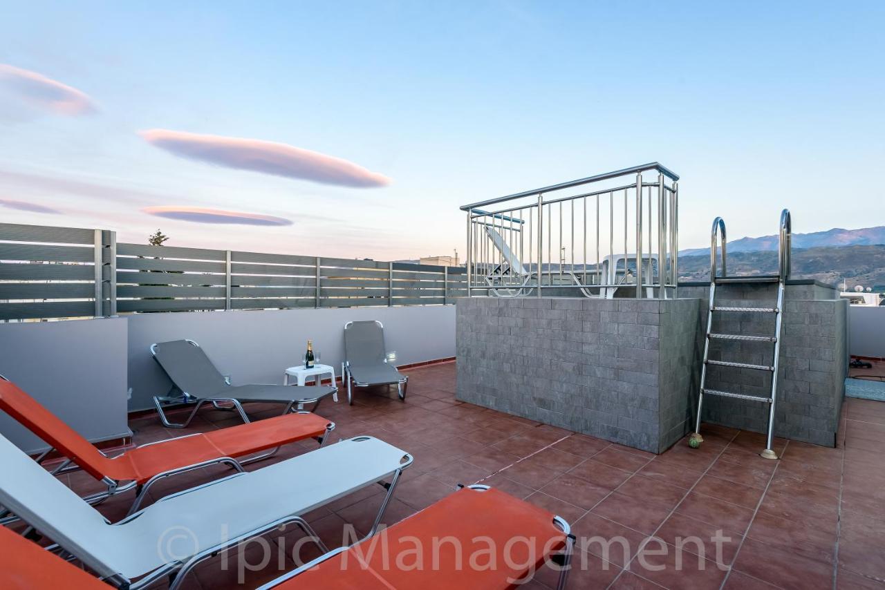 City Center Apartment With Rooftop Swimming Pool Hanya Dış mekan fotoğraf