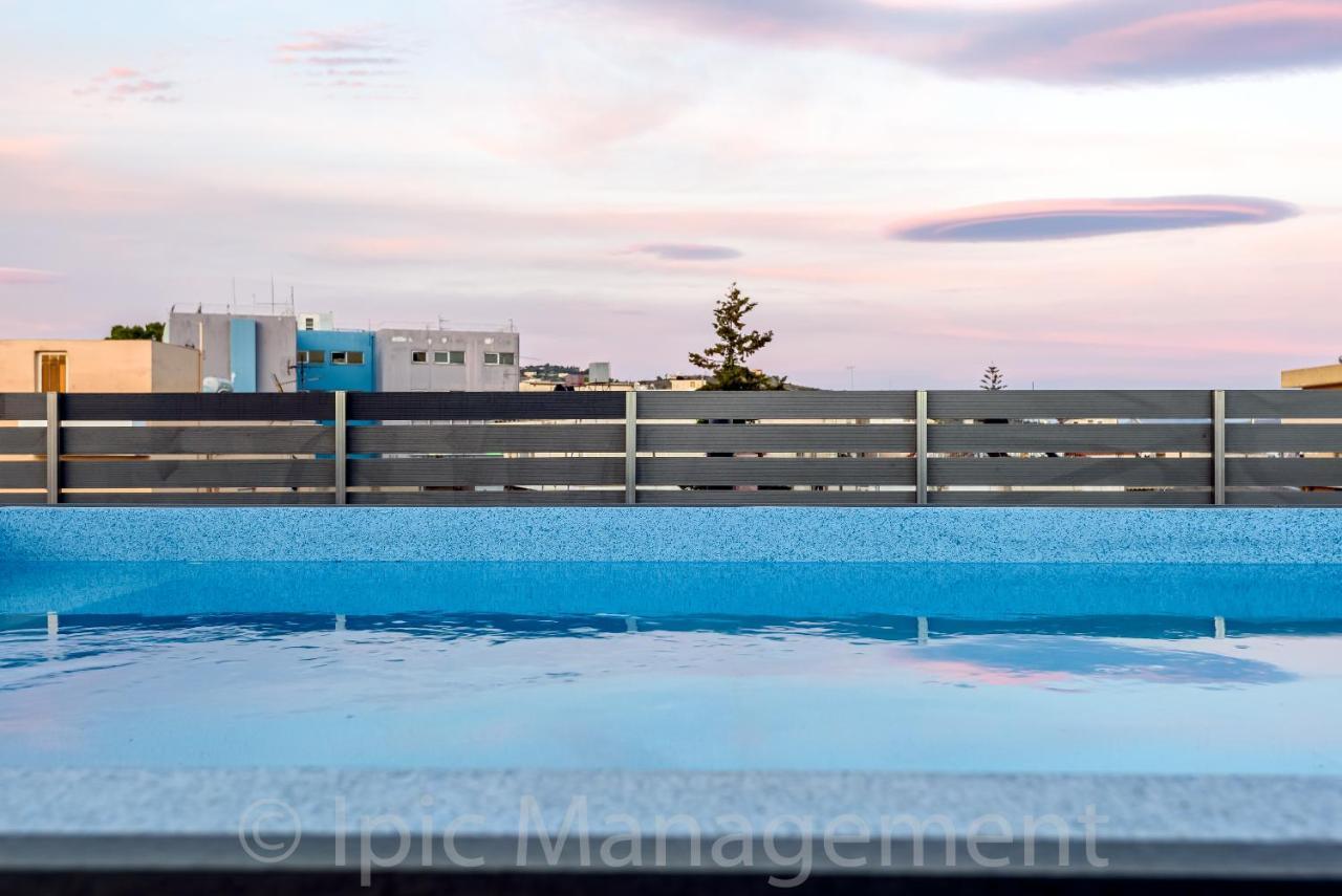 City Center Apartment With Rooftop Swimming Pool Hanya Dış mekan fotoğraf
